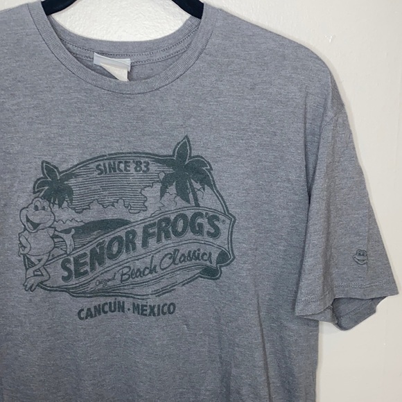 Tops - 🪿Adorable Grey 90’s Senior frog top!
